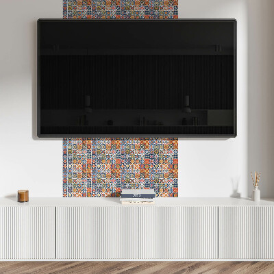 Square tv wall panel Mosaic tile patterns
