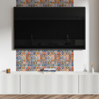 Square tv wall panel Mosaic tile patterns