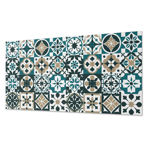 Square wall panel Tile patterns in the layout
