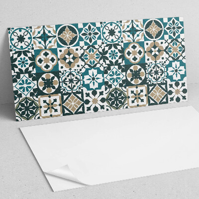 Square wall panel Tile patterns in the layout