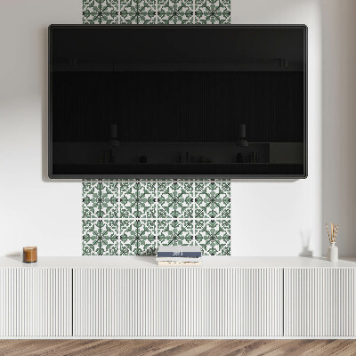 Pvc wall panel Plant pattern with symmetry