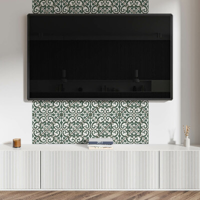 Pvc wall panel Pattern with plant motifs