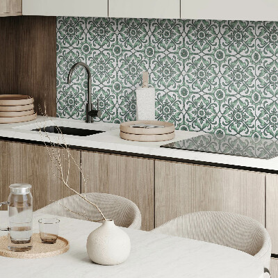 Square wall panel Pattern with elegant motifs