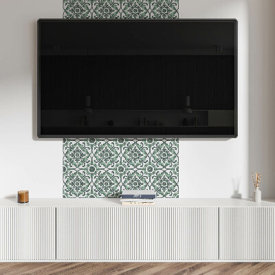 Square wall panel Pattern with elegant motifs