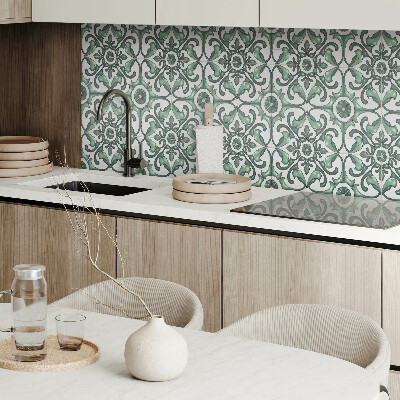 Square wall panel Pattern with elegant motifs