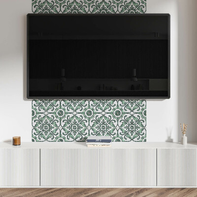 Square wall panel Pattern with elegant motifs