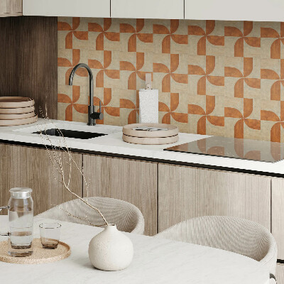 Pvc wall panel Geometry with arcs