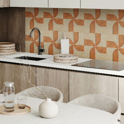 Pvc wall panel Geometry with arcs
