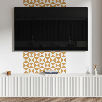 Pvc wall panel Geometric triangle pattern