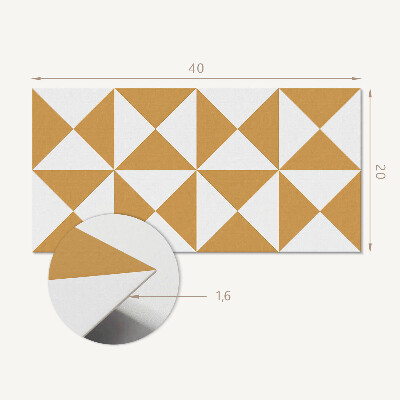 Pvc wall panel Geometric triangle pattern
