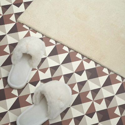 Square wall panel Geometric pattern with triangles