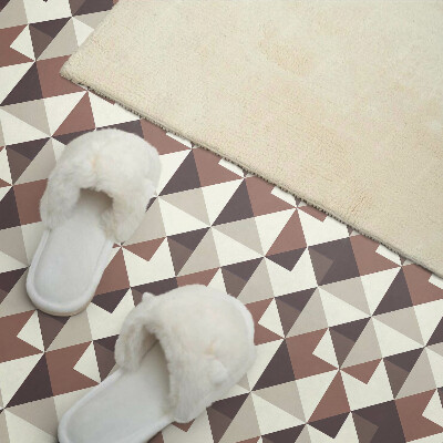 Square wall panel Geometric pattern with triangles