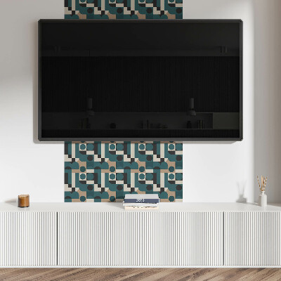 Pvc wall panel Abstract shapes and forms