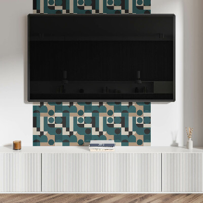 Pvc wall panel Abstract shapes and forms