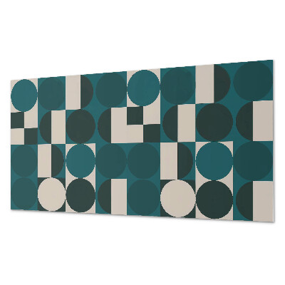 Square tv wall panel Geometry of shapes and forms