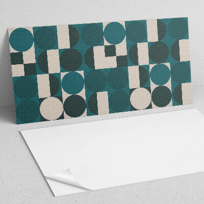 Square tv wall panel Geometry of shapes and forms
