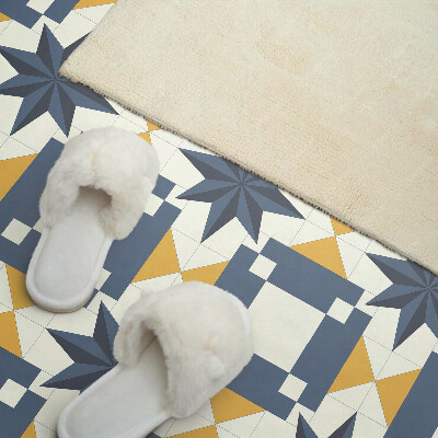 Square wall panel Geometric star pattern