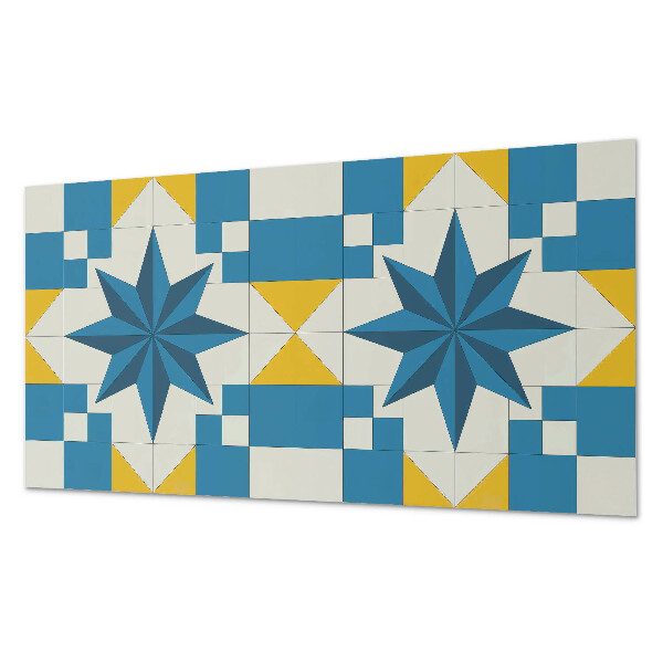Pvc wall panel Geometric star pattern