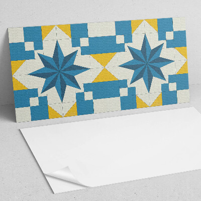 Pvc wall panel Geometric star pattern