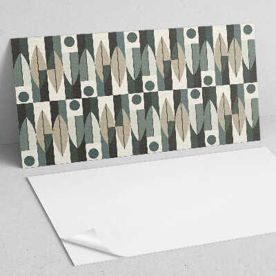 Square wall panel Abstract geometric pattern