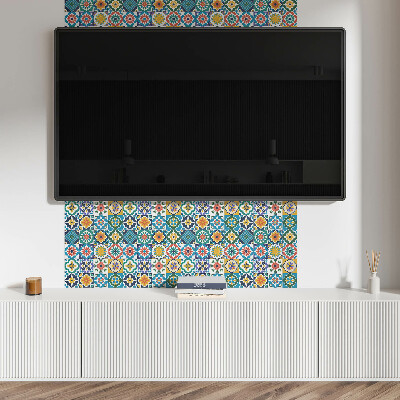 Pvc wall panel Floral and geometric patterns