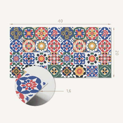 Pvc wall panel Mosaic patterns in rows