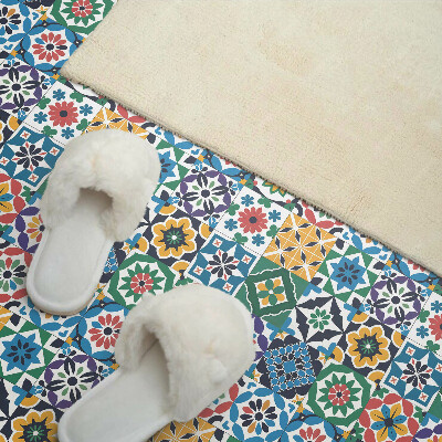 Square tv wall panel Checkered mosaic patterns