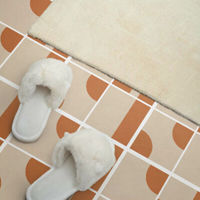 Square wall panel Abstract geometric shapes