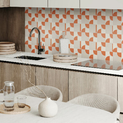 Pvc wall panel Abstract arrangement of shapes