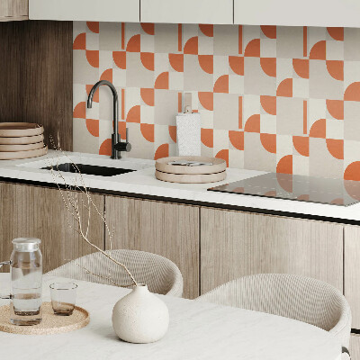 Pvc wall panel Abstract arrangement of shapes