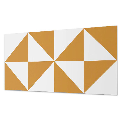 Square wall panel Geometric triangles in squares