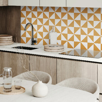 Square wall panel Geometric triangles in squares
