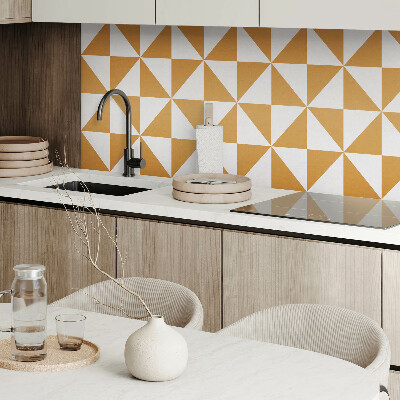 Square wall panel Geometric triangles in squares
