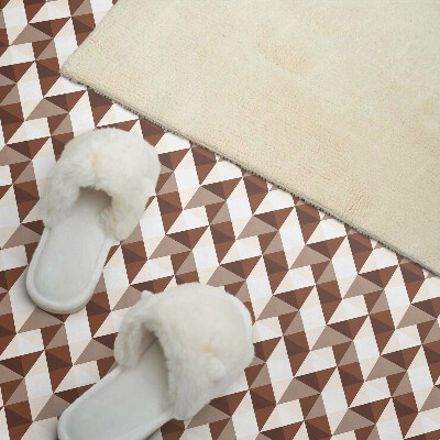 Square tv wall panel Geometric triangle pattern
