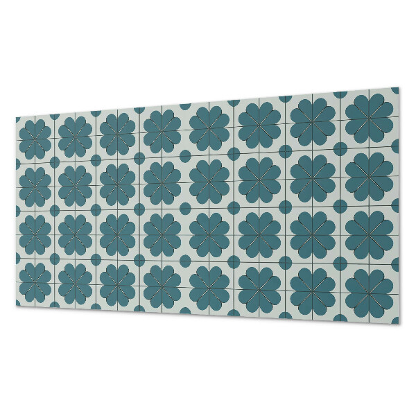 Square wall panel Floral patterns in the arrangement