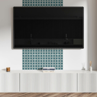 Square wall panel Floral patterns in the arrangement
