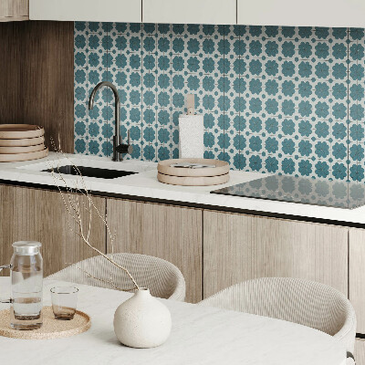 Square wall panel Floral patterns in the arrangement