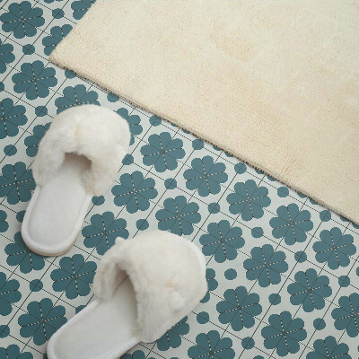 Square wall panel Floral patterns in the arrangement