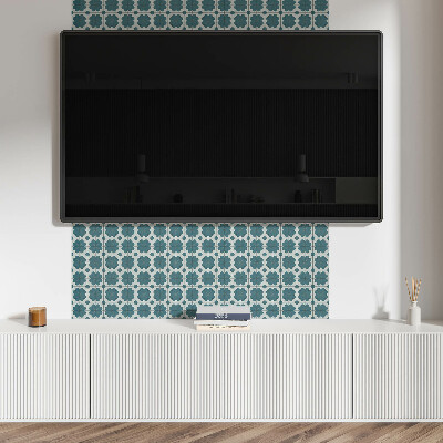Square wall panel Floral patterns in the arrangement