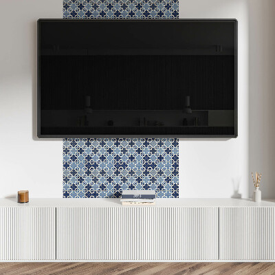 Pvc wall panel Geometric floral pattern