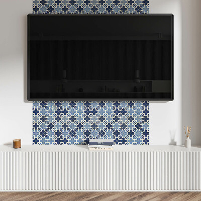 Pvc wall panel Geometric floral pattern