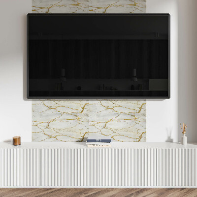 Square wall panel Elegant marble with veins