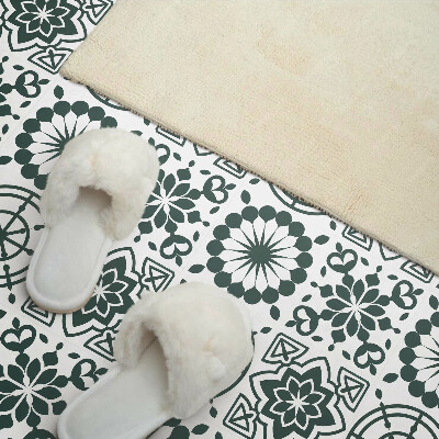 Square wall panel Floral and geometric patterns