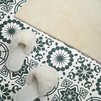 Square wall panel Floral and geometric patterns