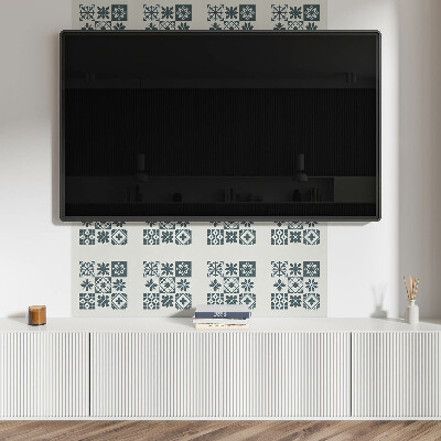 Pvc wall panel Geometric patterns in the layout