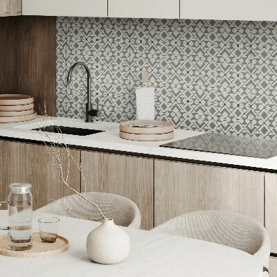 Square tv wall panel Geometric diamond pattern