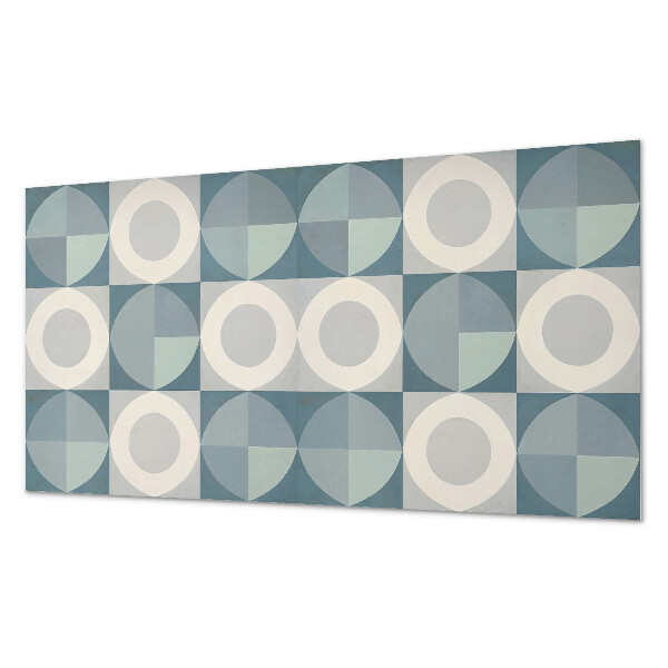 Pvc wall panel Geometry of circles and shapes