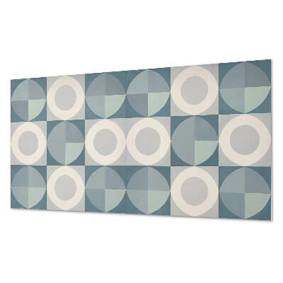 Pvc wall panel Geometry of circles and shapes