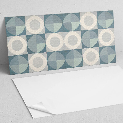 Pvc wall panel Geometry of circles and shapes