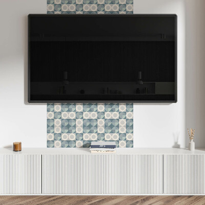 Pvc wall panel Geometry of circles and shapes